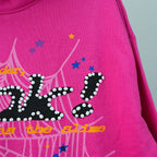 Sp5der P*NK Hoodie Pink