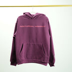 Sp5Der Nocturnal Highway Hoodie Dark Purple