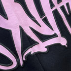 Hoodie Set Black Pink