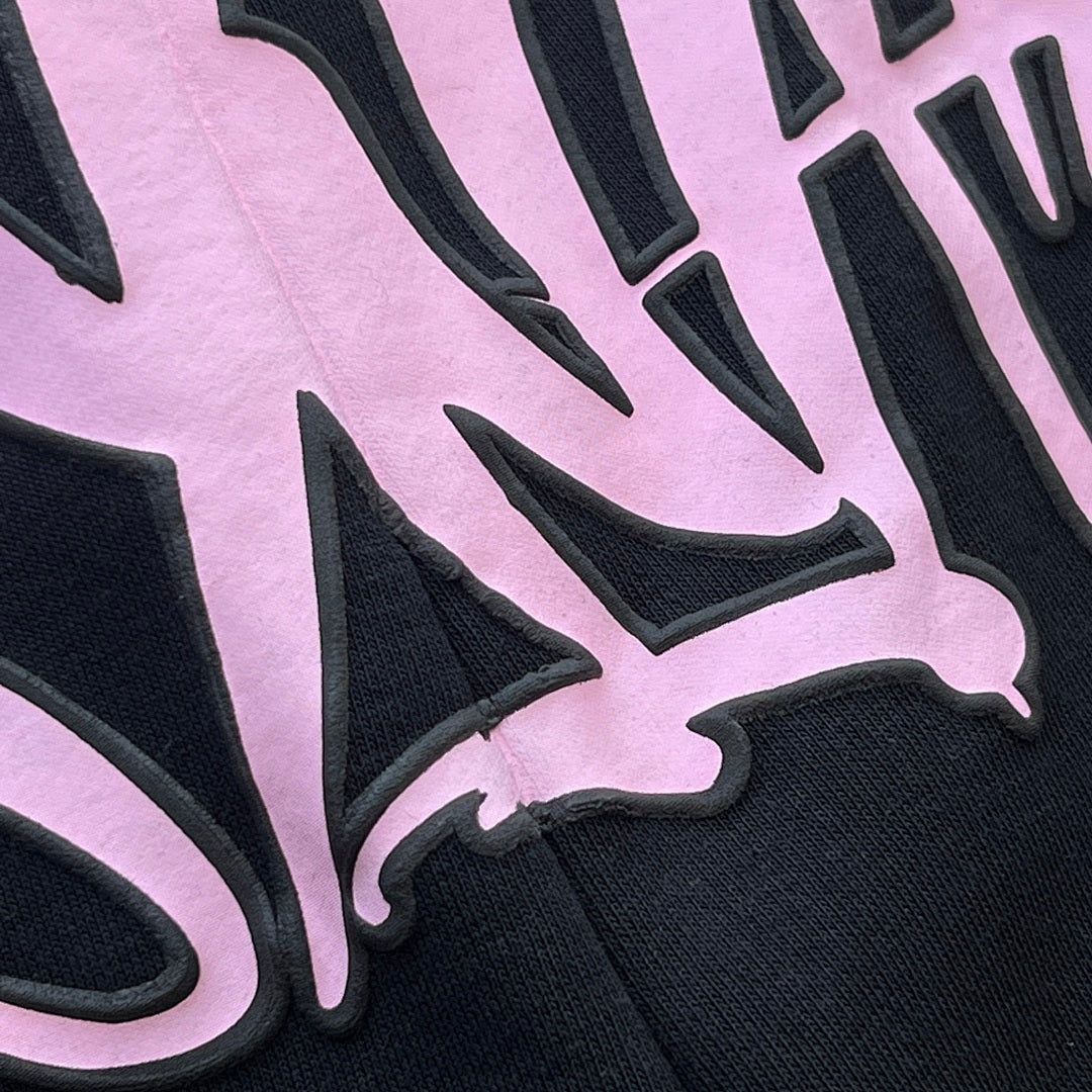 Hoodie Set Black Pink