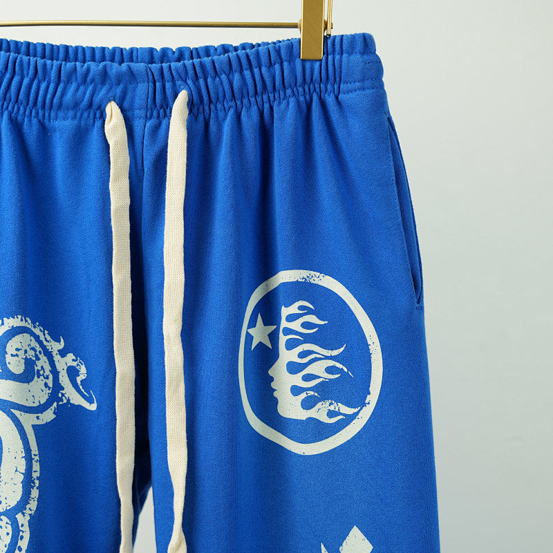 Hellstar Blue Yoga Sweatpants