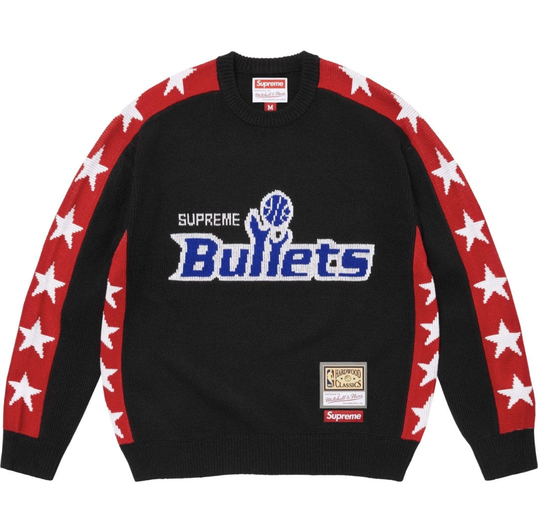 Supreme Washington Bullets Knit Sweater