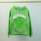Sp5Der Web Hoodie Slime Green