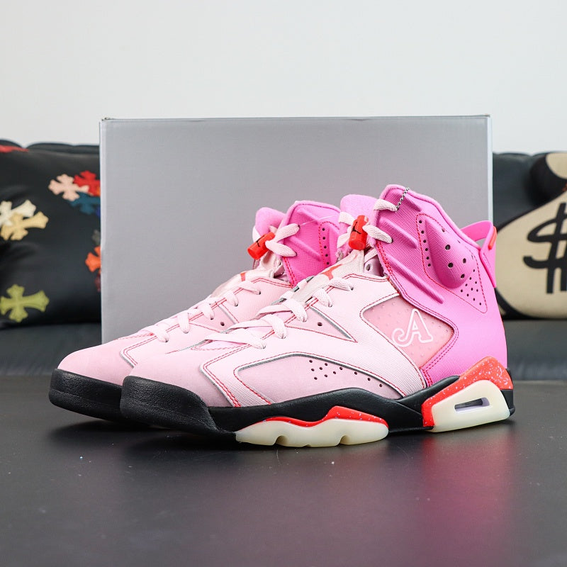 Air Jordan 6 Retro x Aleali May - Lifestyle Pink
