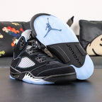 Nike Air Jordan 5 Retro - Black/University Blue