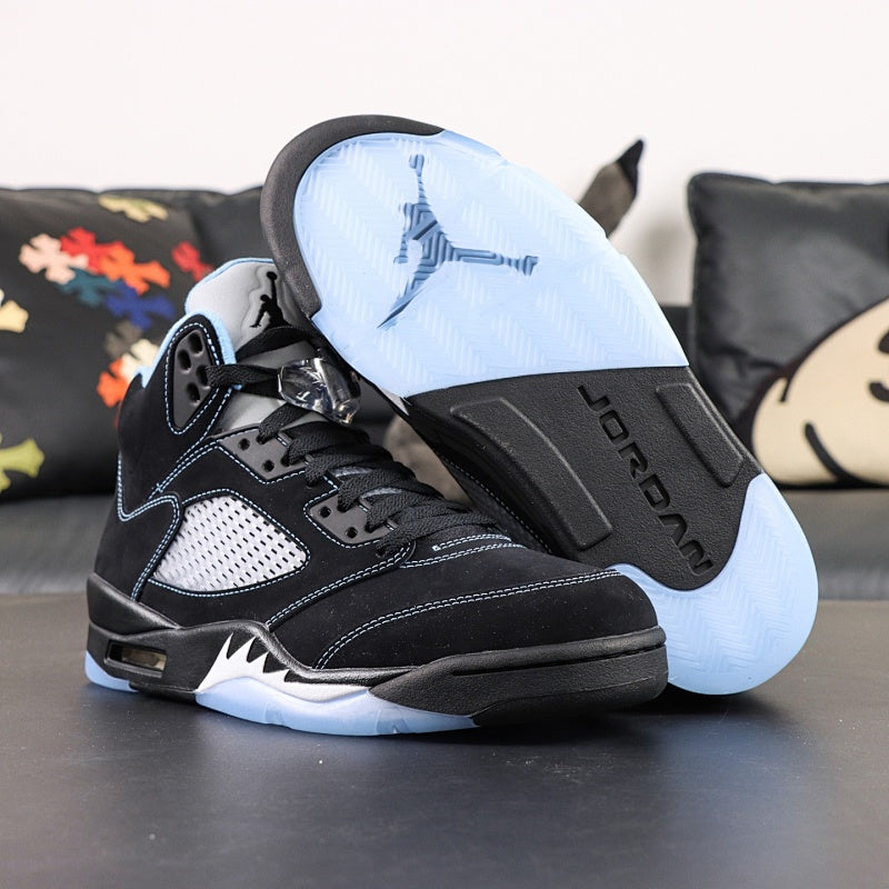 Air Jordan 5 Retro Black Blue