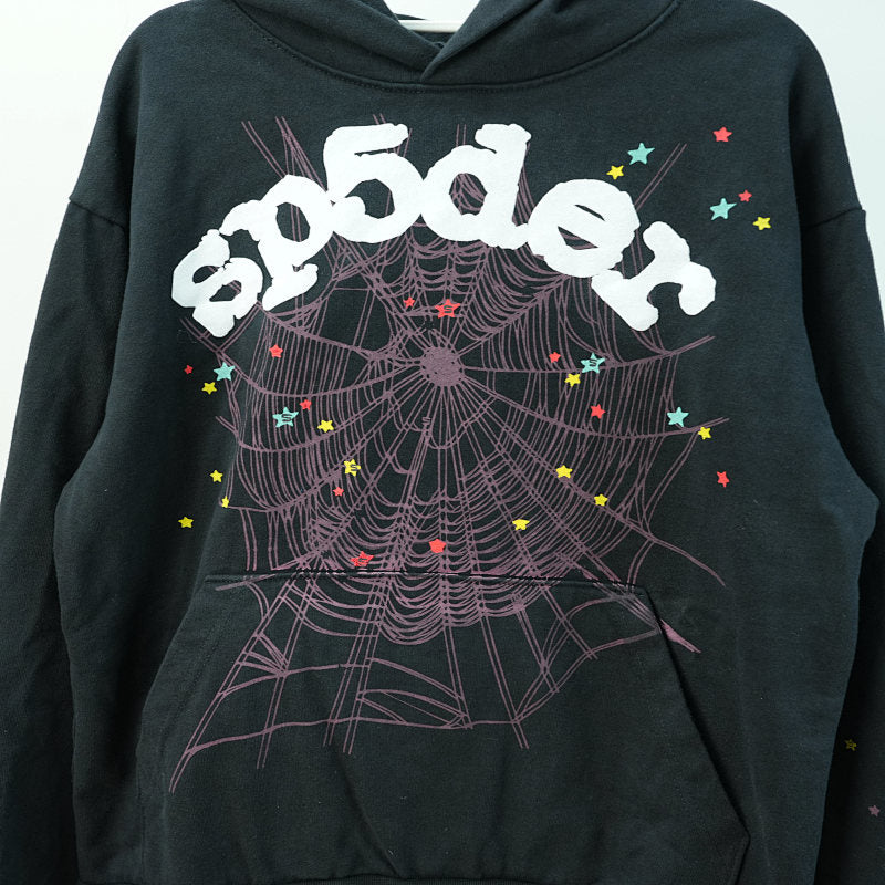 Sp5der Hoodie Black