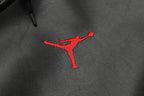 Supreme Jordan Faux-Leather Hooded Jacket