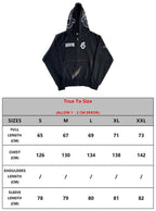 6PM Zip Up Hoodie