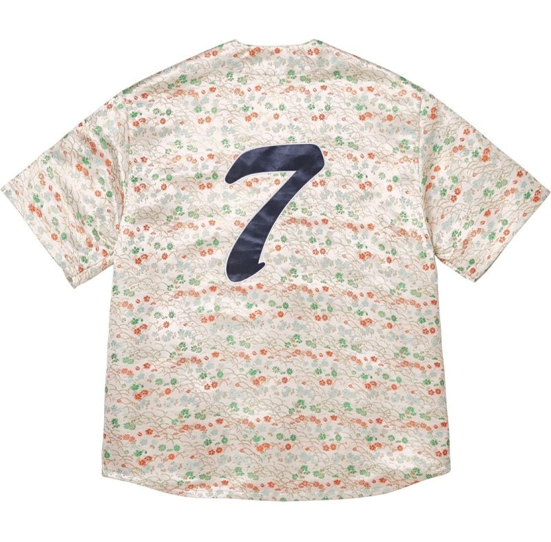 Supreme Floral Baseball Button-Up Shirt