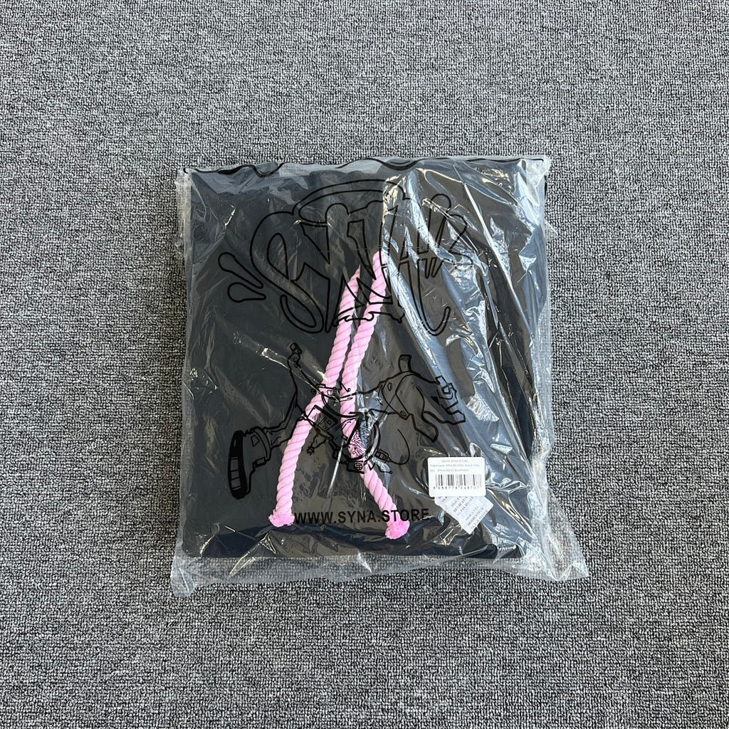 Hoodie Set Black Pink