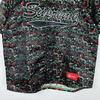 Supreme Floral Baseball Button-Up Shirt