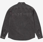 Supreme Gothic Logo Denim Button-Up Shirt