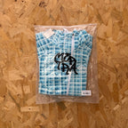 Mertra Zip Up - Blue Checkered