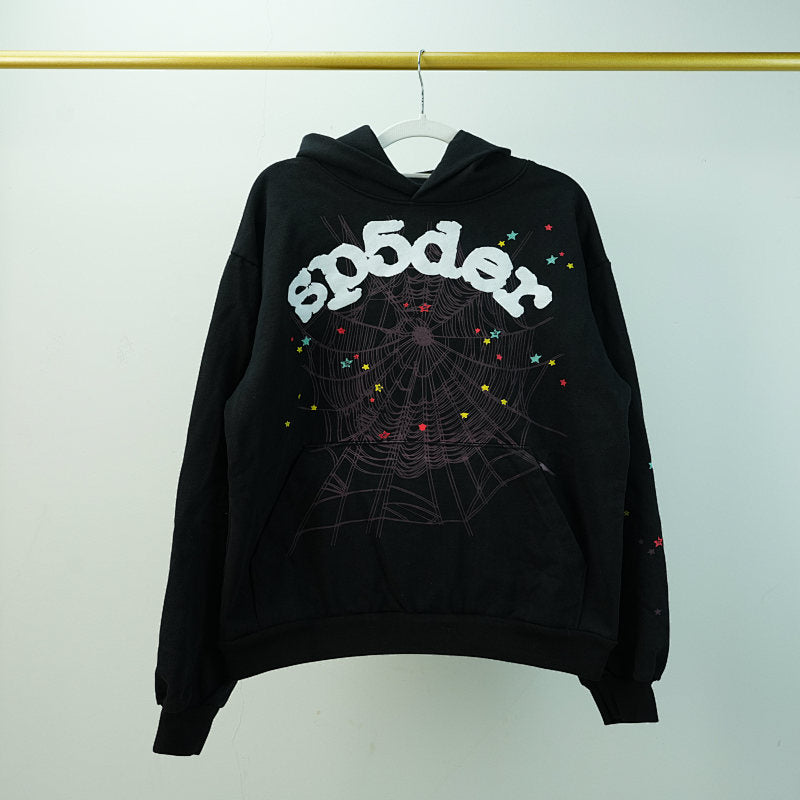 Sp5der Hoodie Black