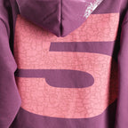 Sp5Der Nocturnal Highway Hoodie Dark Purple