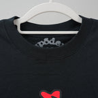 Sp5Der Warped Tee Black
