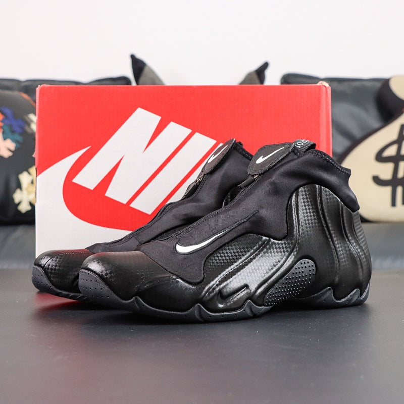 Nike Air Flightposite - Black/Carbon