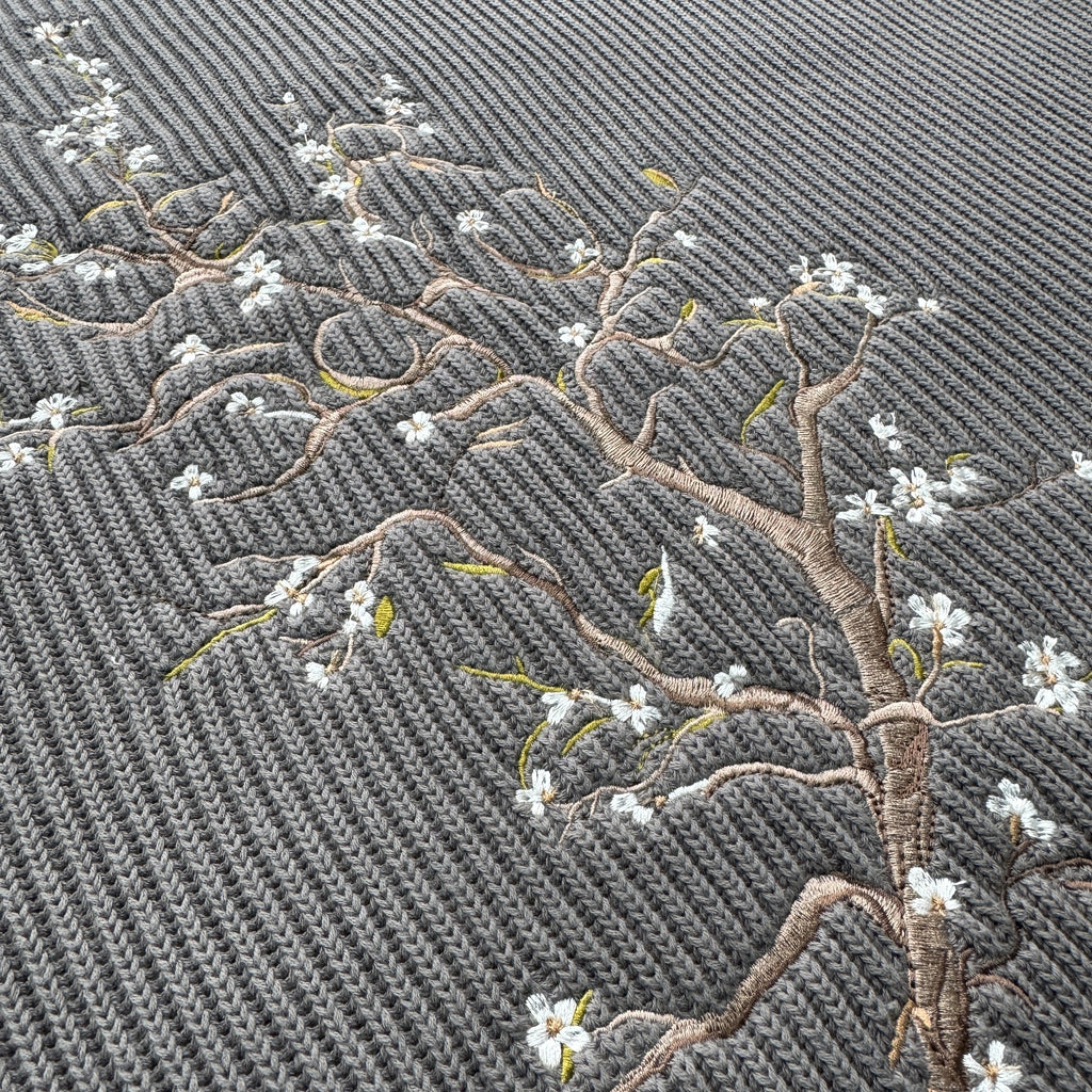 Derschutze Blossom Knit - Grey