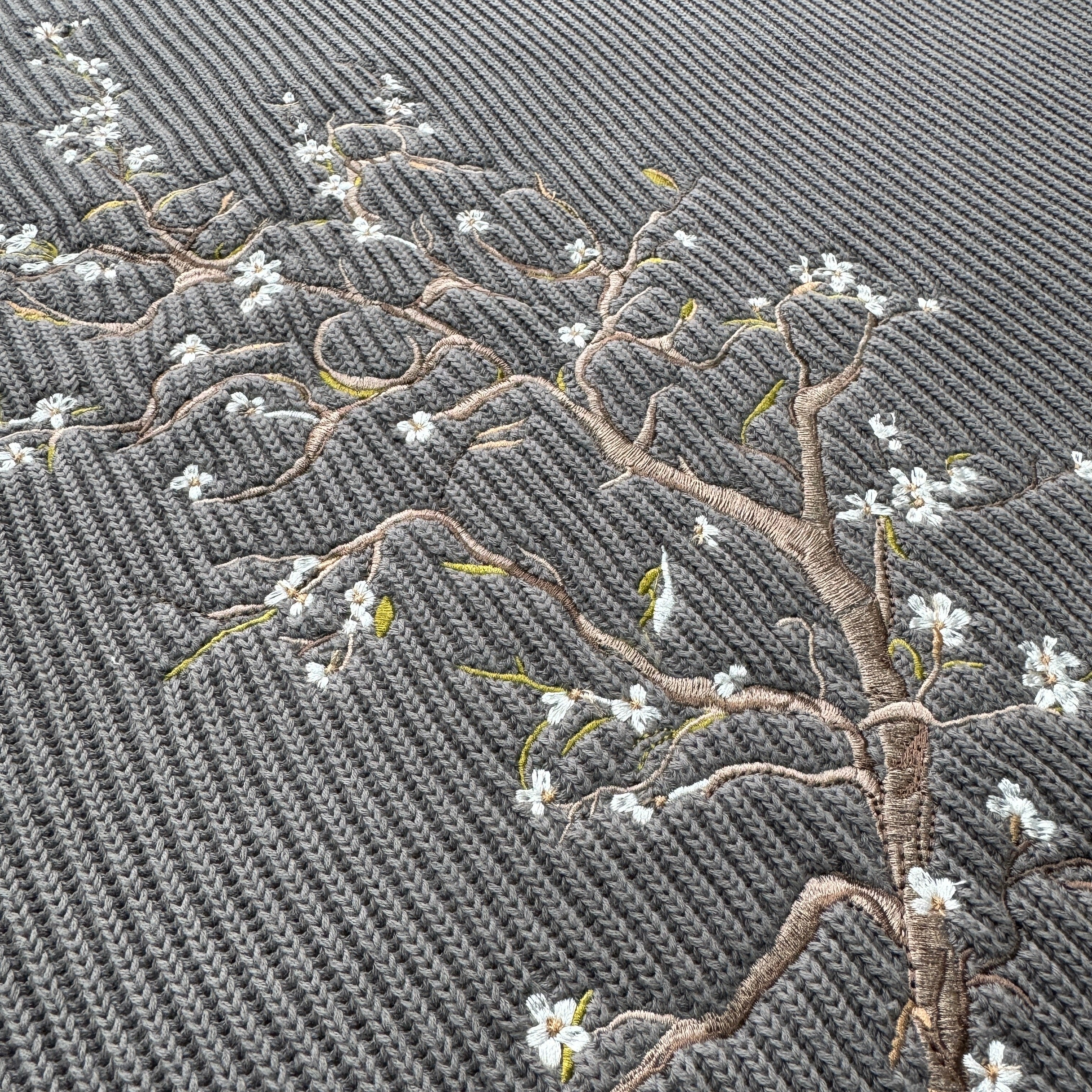 Derschutze Blossom Knit - Grey