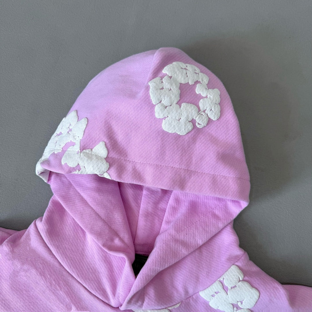 Denim Tears The Cotton Wreath Powder Hoodie