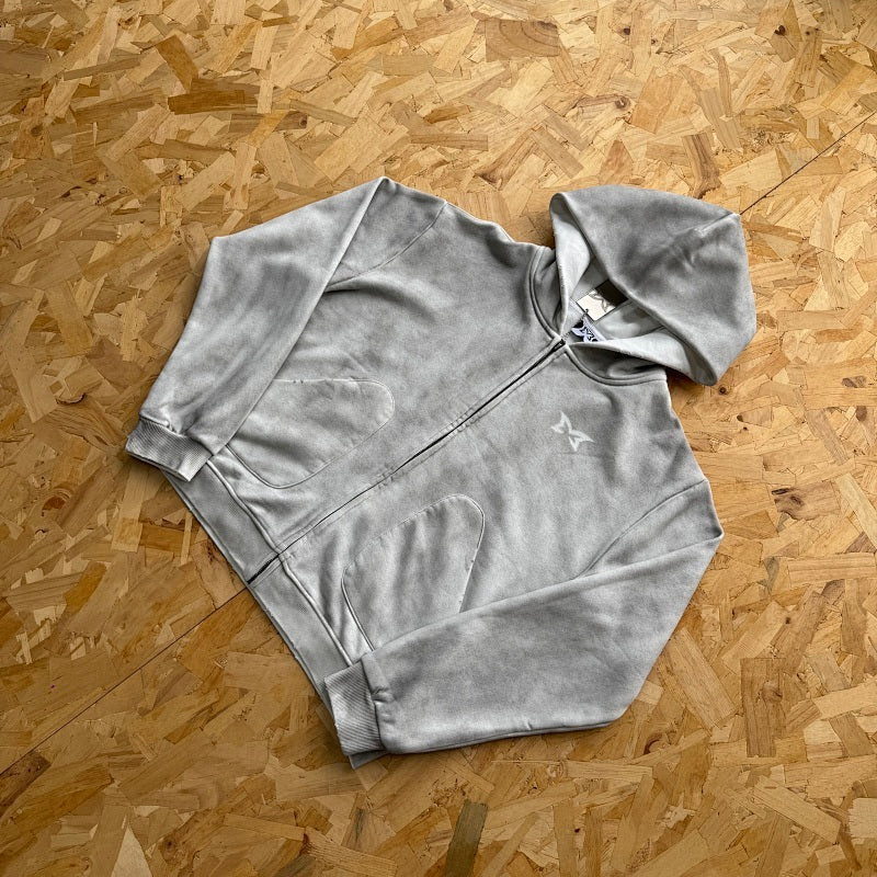 Mertra DIRT HOODIE - Light Grey
