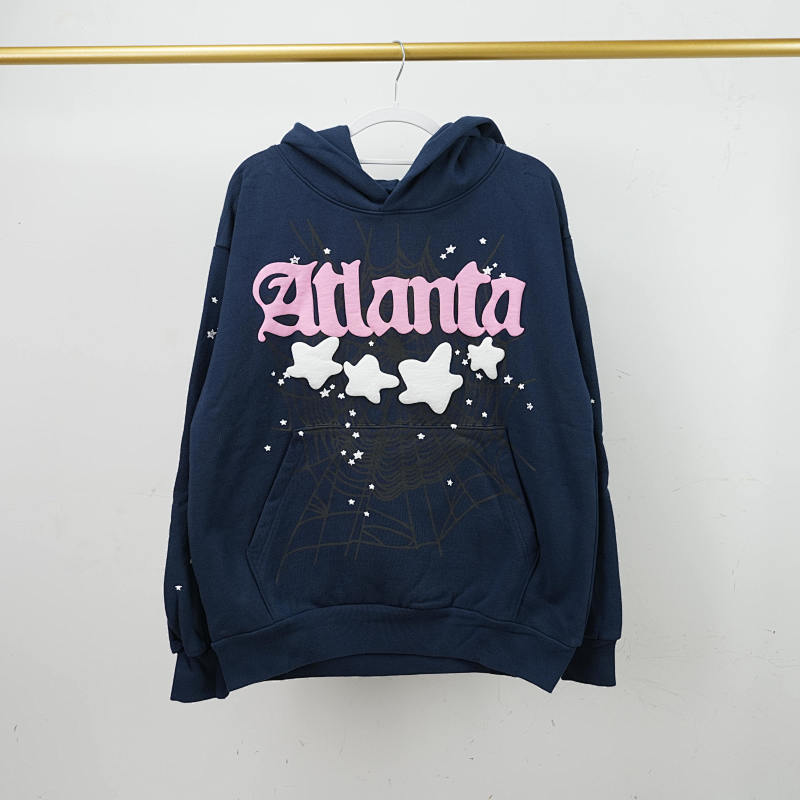Sp5Der Atlanta Hoodie Navy