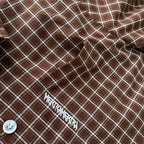 Mertra Plaid Shirt - Brown