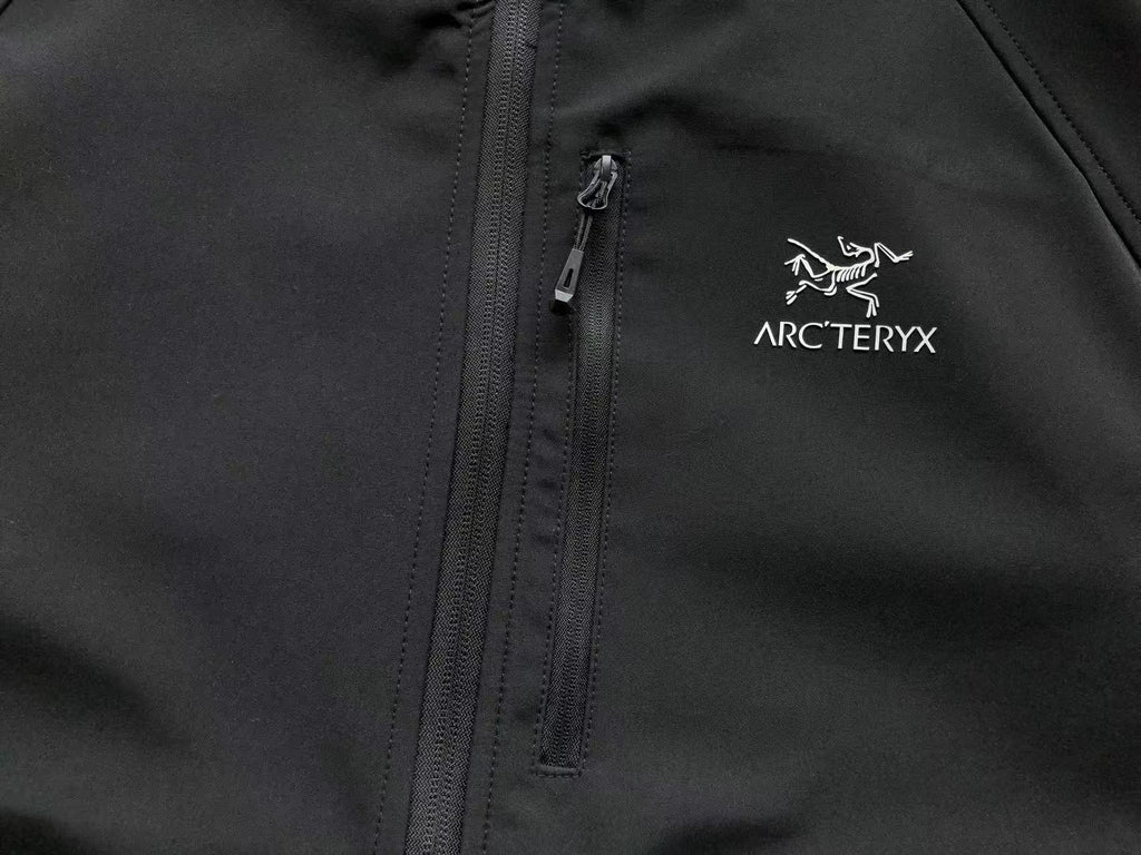 Arc'teryx Black White Mint Hooded Jacket