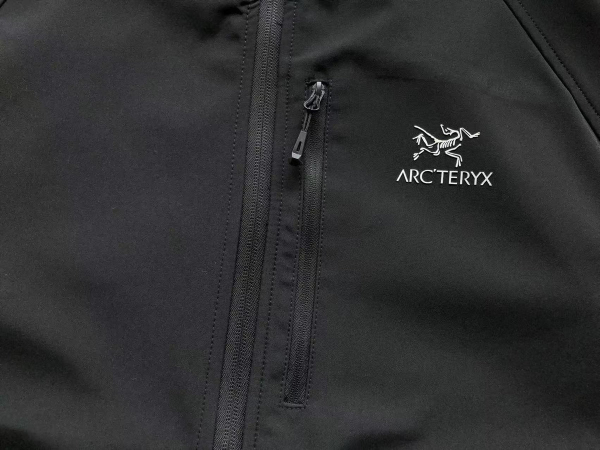 Arc'teryx Black White Mint Hooded Jacket