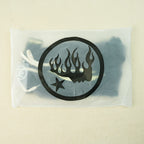 Hellstar Sports Flame Shorts Black