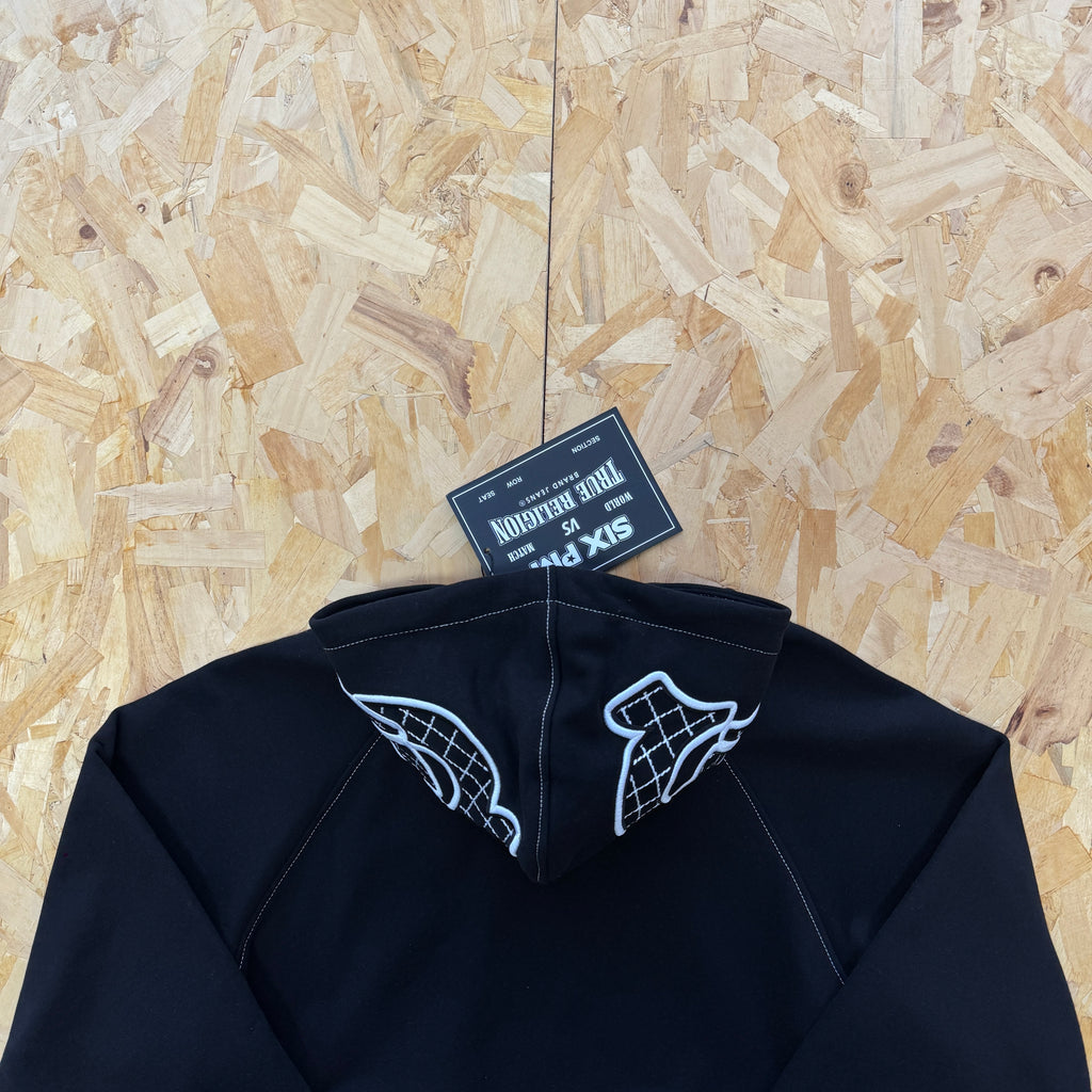 Zip Hoodie - Black