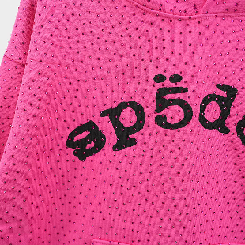 Sp5Der Vvs Hoodie Pink