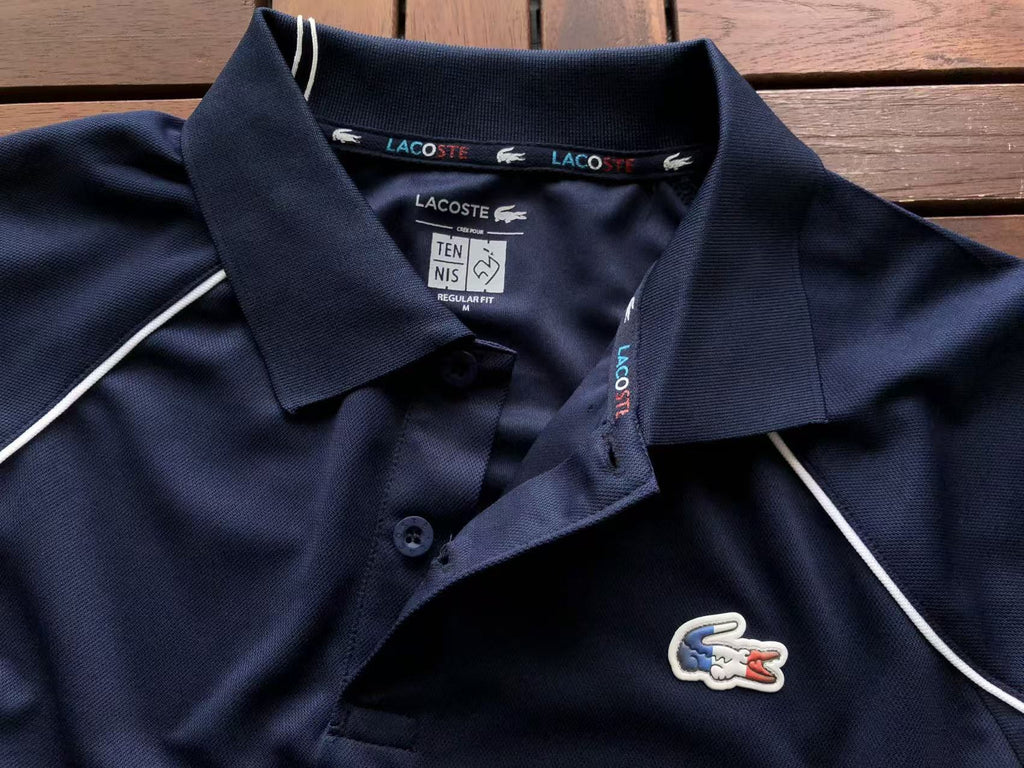 Lacoste Ultra-Dry Contrast-Trim Polo Shirt