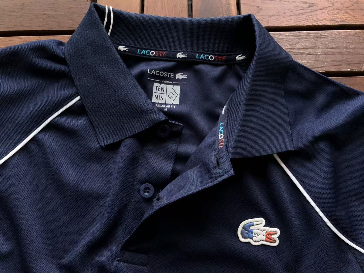 Lacoste Ultra-Dry Contrast-Trim Polo Shirt
