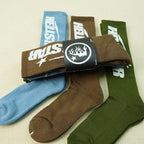 Hellstar Logo Socks (3 Pack) Earth Tone
