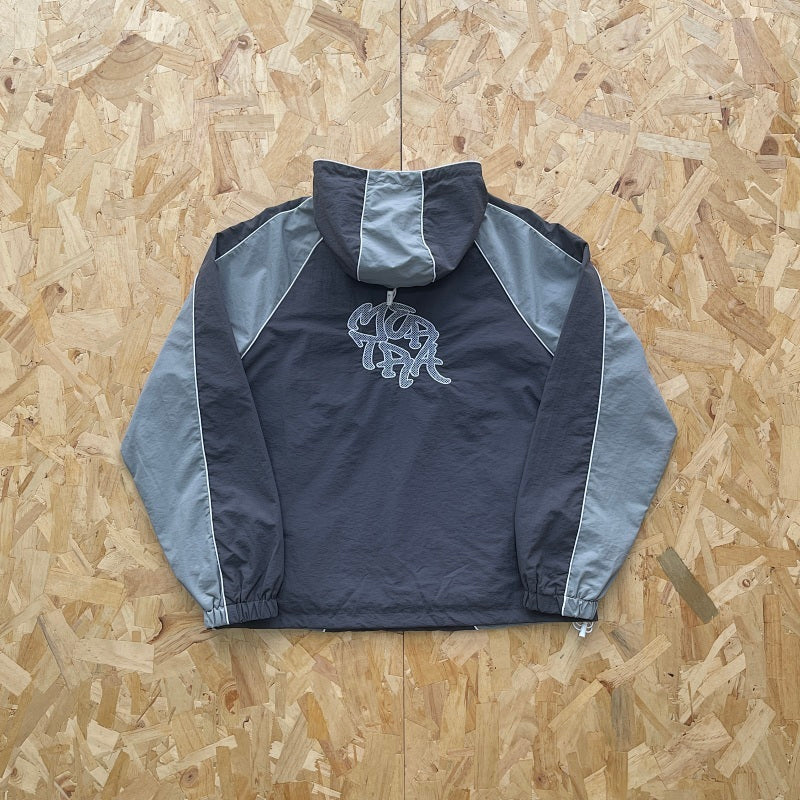 Mertra Layered Mesh Jersey - Dark Grey