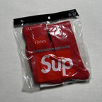 Sup x Hanes Cushion Crew Socks 4 Pairs