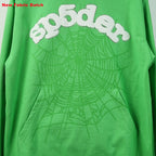 Sp5Der Web Hoodie Green