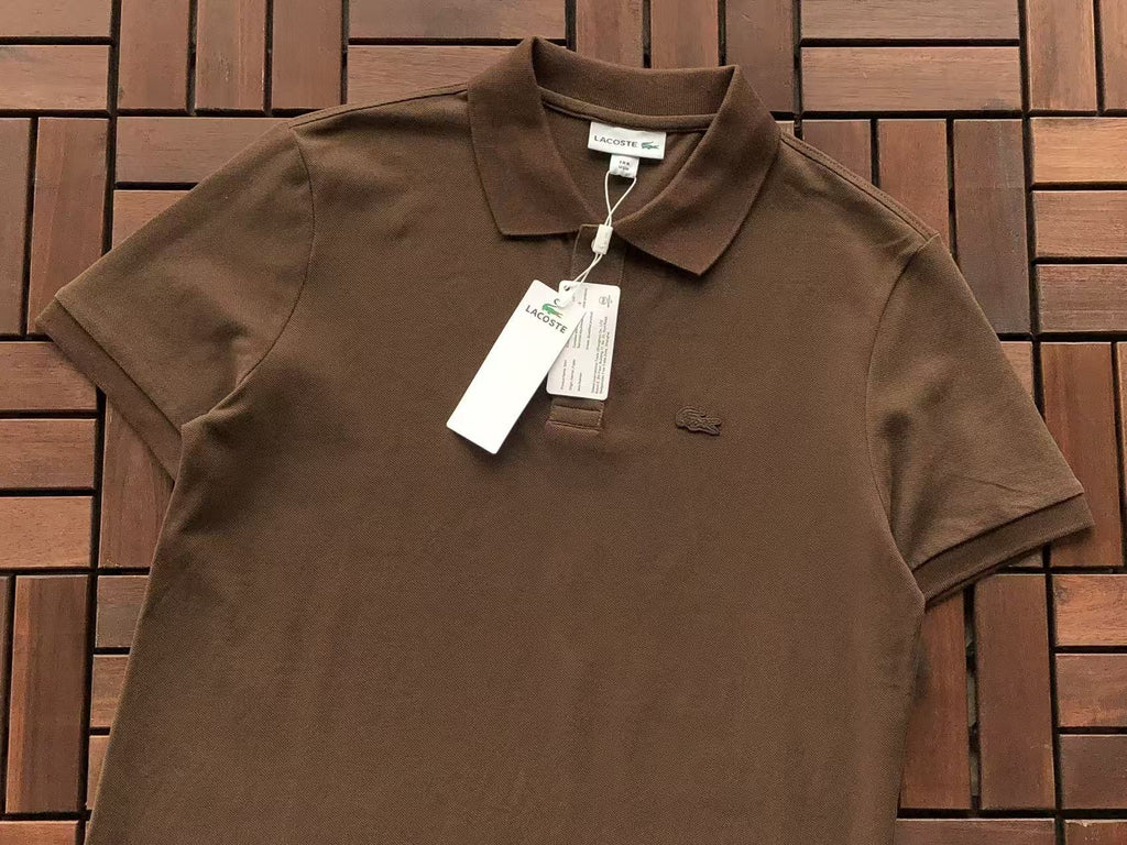 Lacoste Garment-Dyed Tonal Logo Polo Shirt