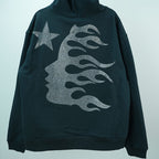Hellstar Rhinestone Starfire Hoodie