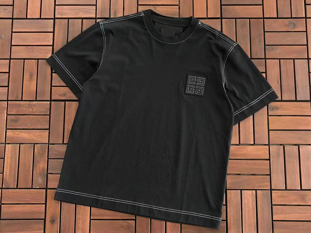 Black Tonal Logo Givenchy T-Shirt