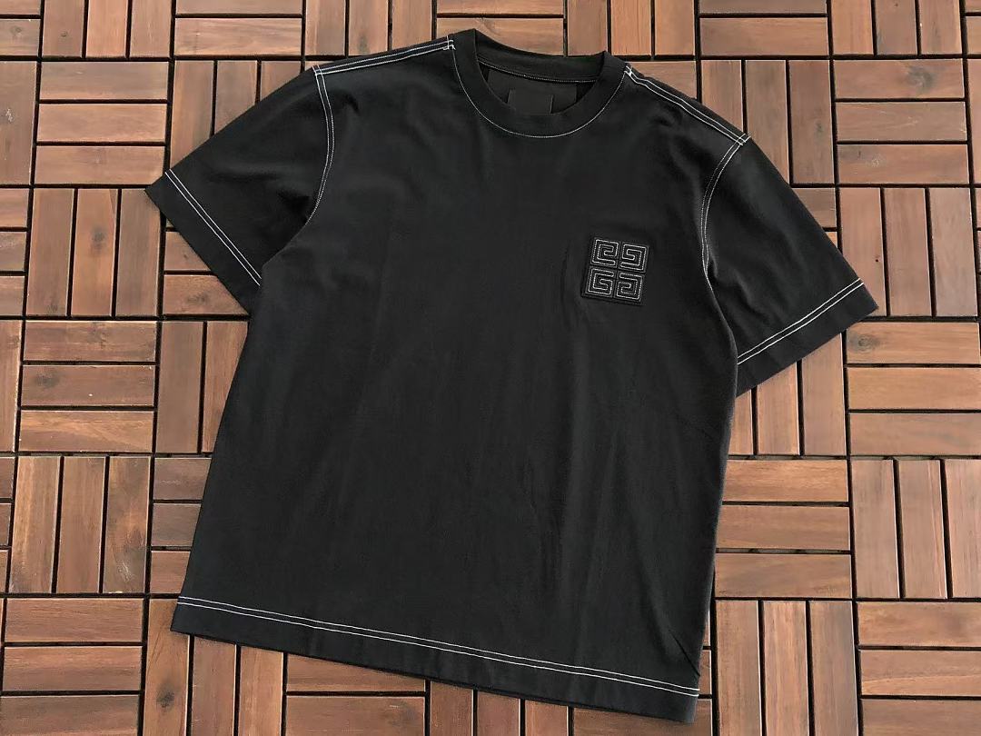 Black Tonal Logo Givenchy T-Shirt