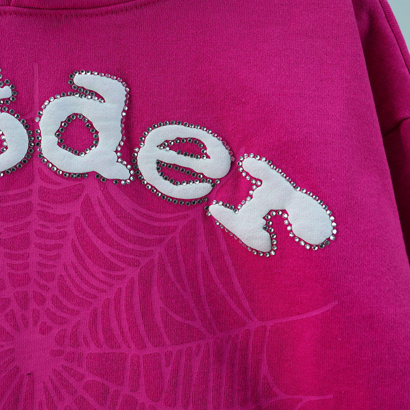 Sp5der Legacy Hoodie Pink