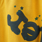Sp5Der Logo Sweatpants Yellow