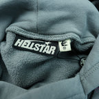 Hellstar Future Flame Hoodie Grey