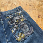 Derschutze Garden of Eden Denim - Blue Wash