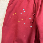 Sp5Der Logo Sweatpant Maroon