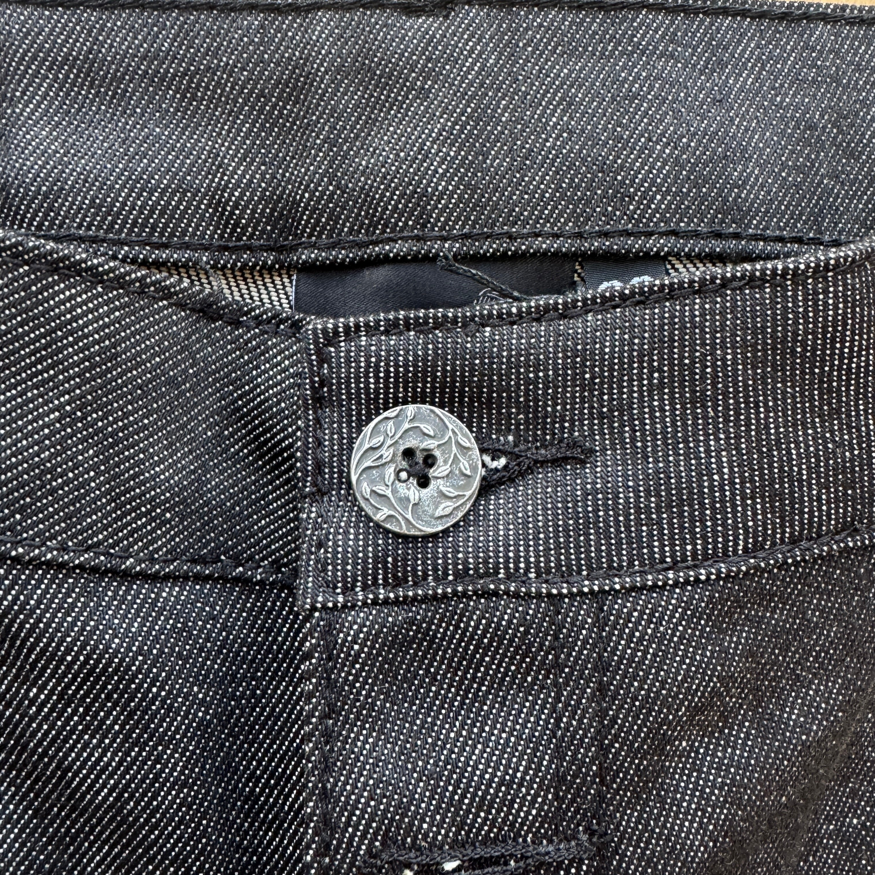 Derschutze Blossom Selvedge Shorts - Dark Denim