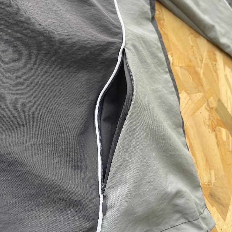 Mertra Layered Mesh Jersey - Dark Grey